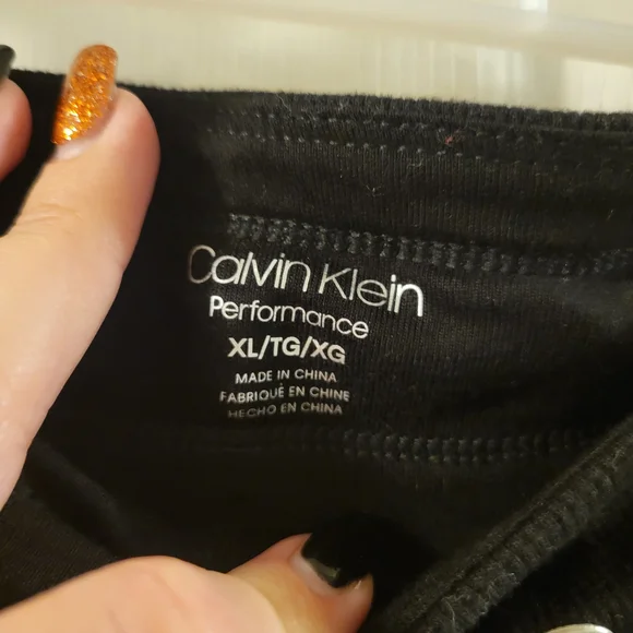 Calvin Klein Performance Black Jogger Sweatpant Size XL NWT - Picture 6 of 7